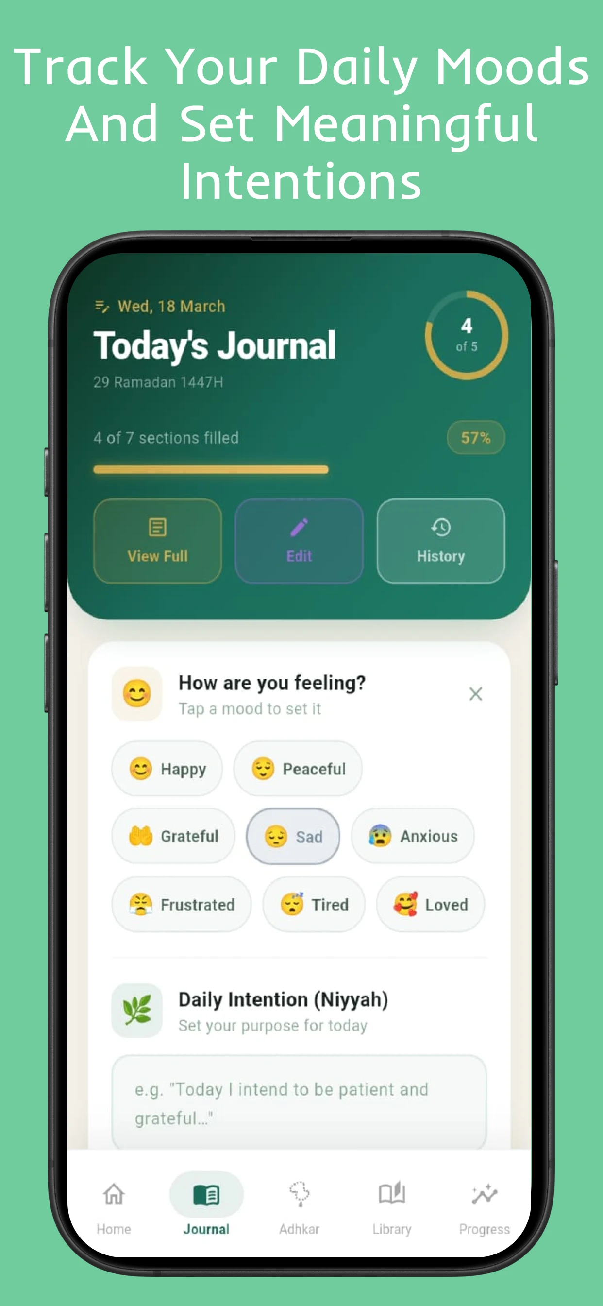 Sakina: Muslim Habit Tracker screenshot