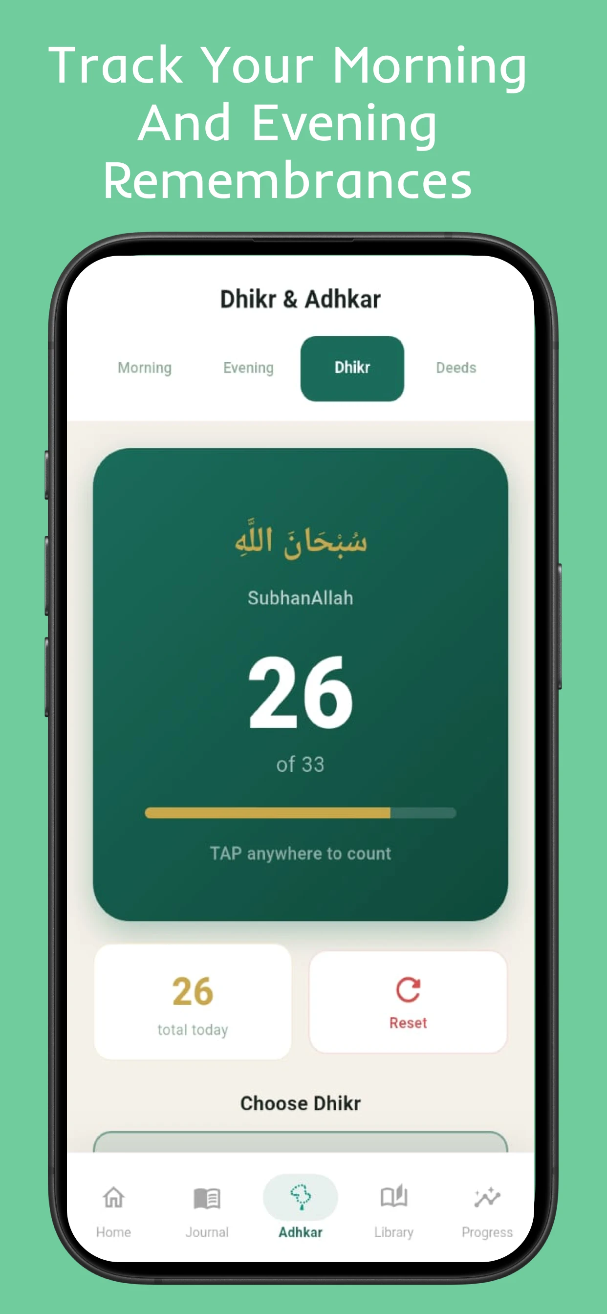 Sakina: Muslim Habit Tracker screenshot