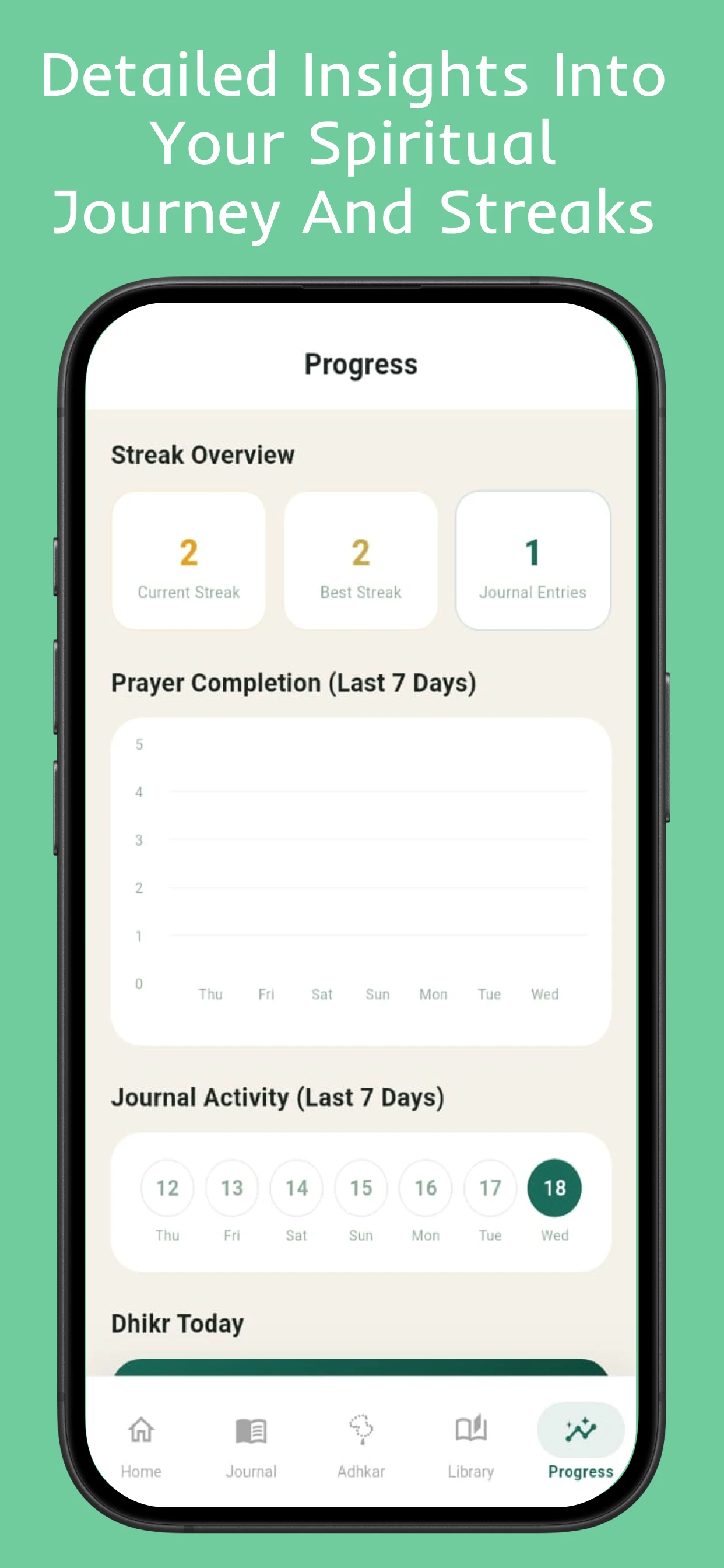 Sakina: Muslim Habit Tracker screenshot